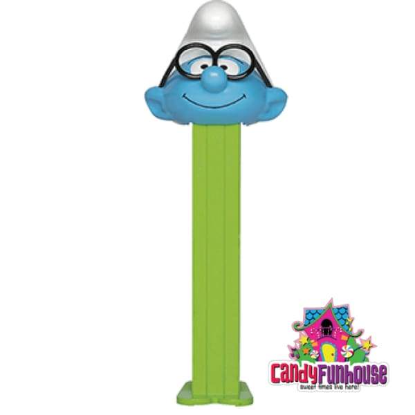 PEZ Smurfs-Brainy Smurf Pez 0.08kg - pez