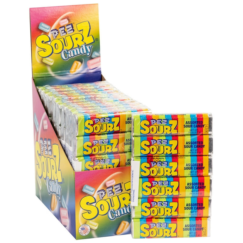 PEZ SourZ Candy Refill Rolls - 6PK