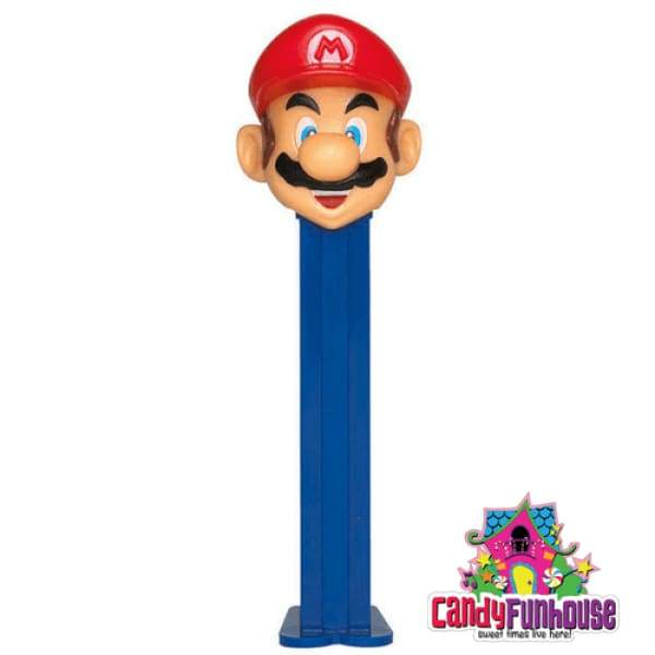 PEZ Super Mario-Mario Pez 0.1kg - 2000s Era_2000s mustache new item Nintendo