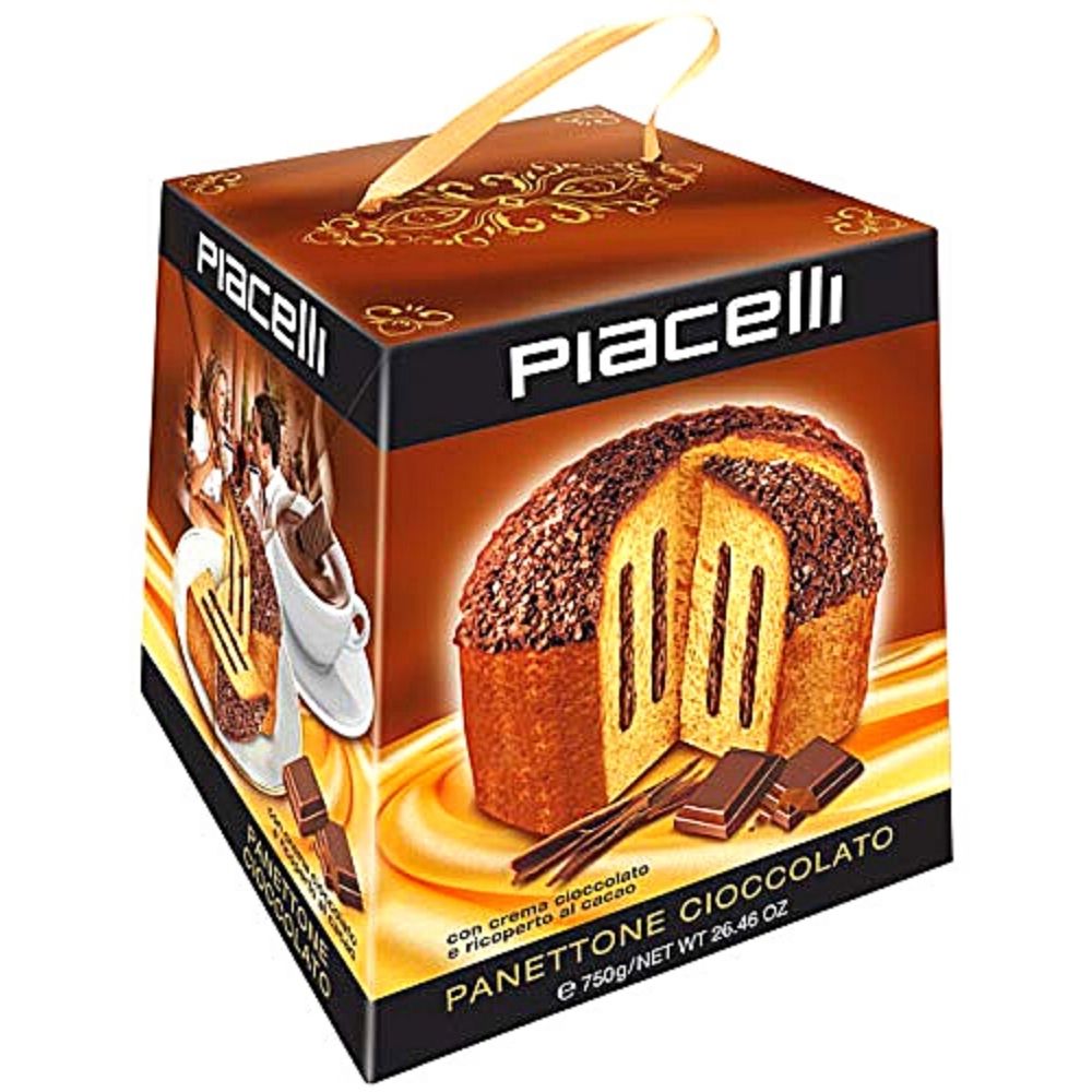 Piacelli Panettone Chocolate - 750g Candy Funhouse Canada