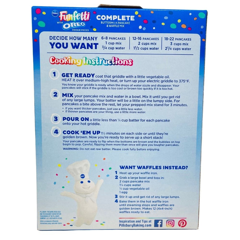 Funfetti Oreo Pancake Mix - 567g