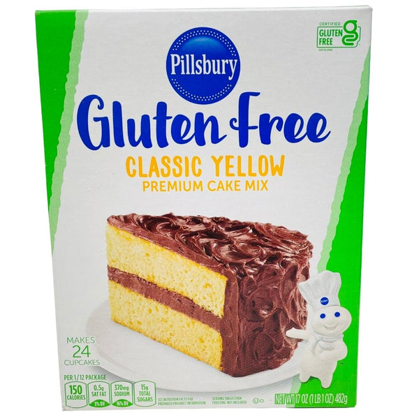 Pillsbury Gluten Free Classic Yellow Cake Mix - 482g