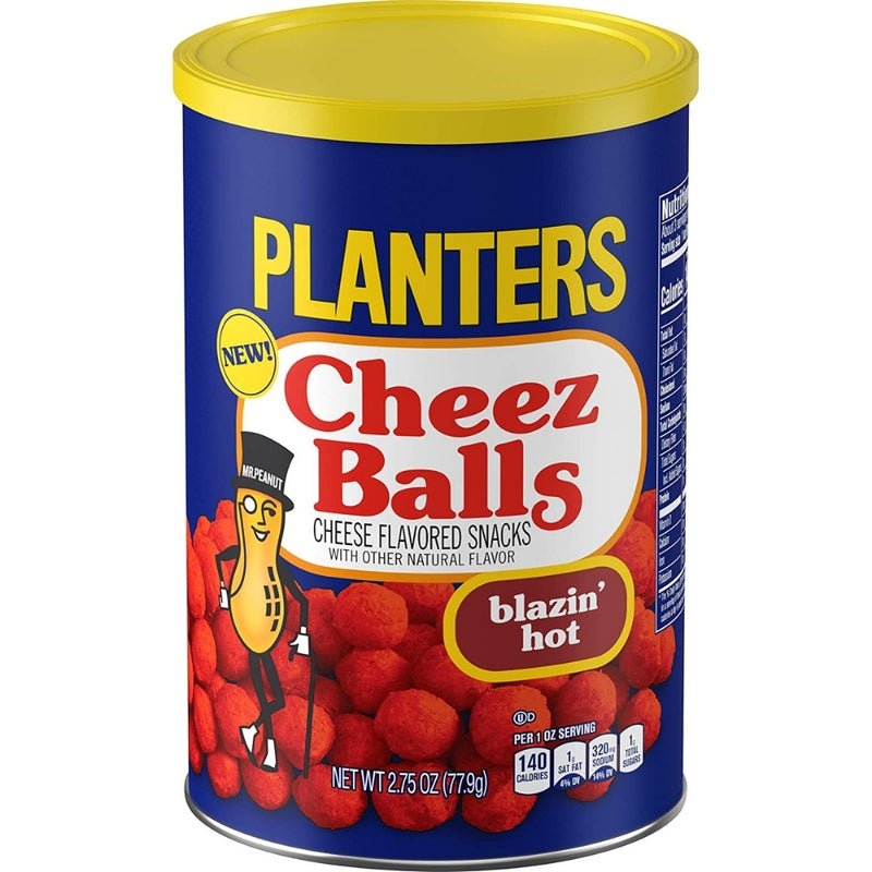 Planters Cheez Balls Blazin Hot - 2.75oz