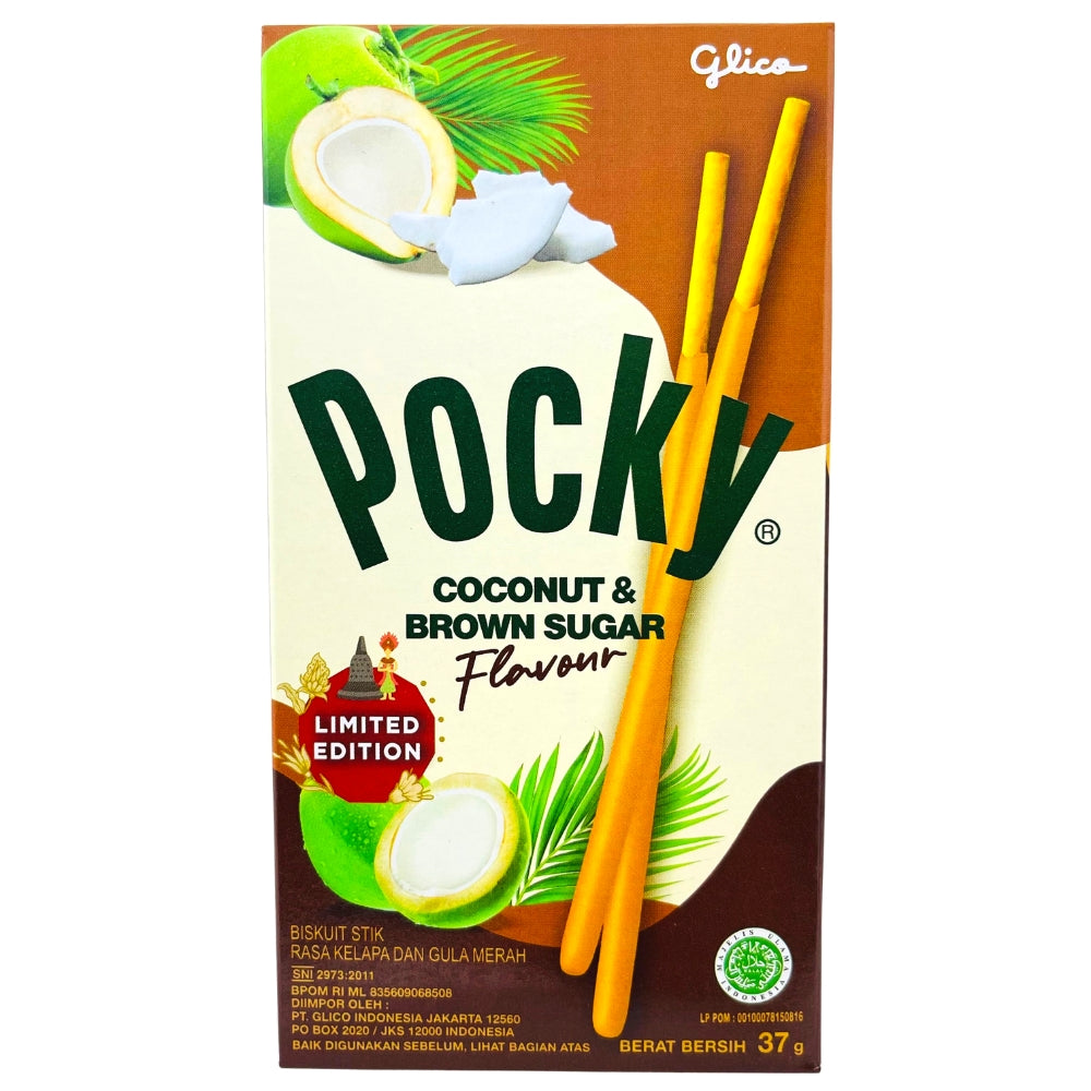 Pocky Sticks Coconut and Brown Sugar - 45g (Indonesia) - Pocky Sticks from Indonesia