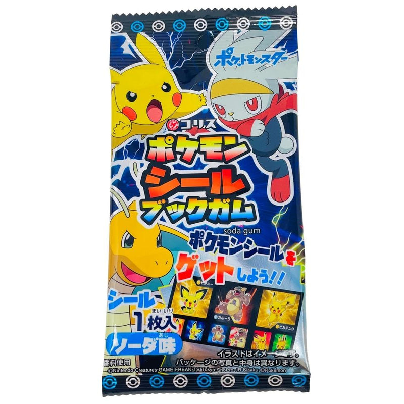 Pokemon Seal Book Gum Soda (Japan)