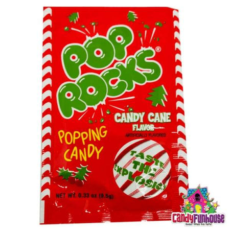 Christmas Pop Rocks Candy Cane Popping Candy - .33oz.