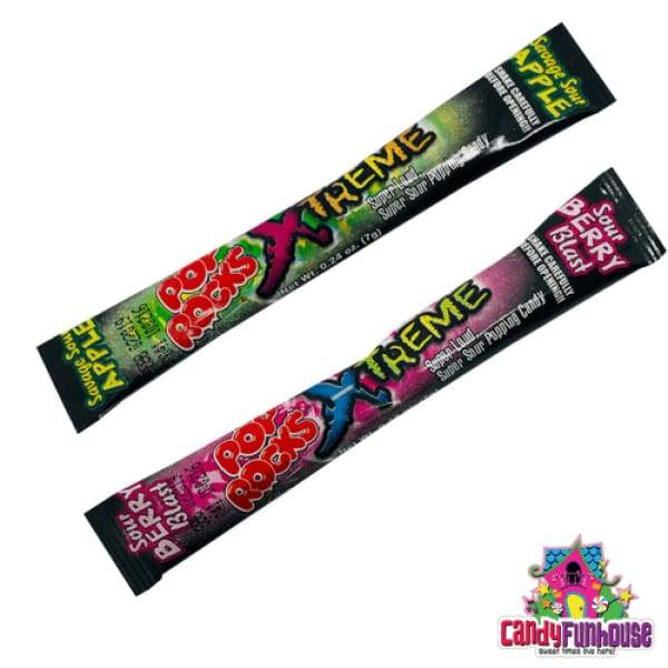 Pop Rocks Xtreme Sour Berry Blast/ Savage Sour Apple - .24oz.