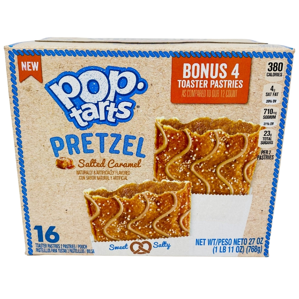 Pop-Tarts Pretzel Salted Caramel 16 Pastries - 768g