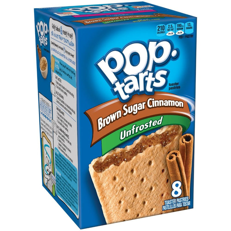 Pop Tarts Unfrosted Brown Sugar Cinnamon