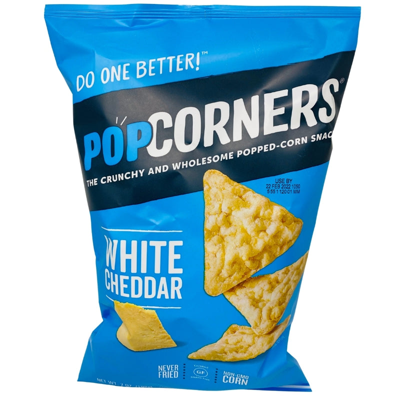 Pop Corners White Cheddar - 7oz