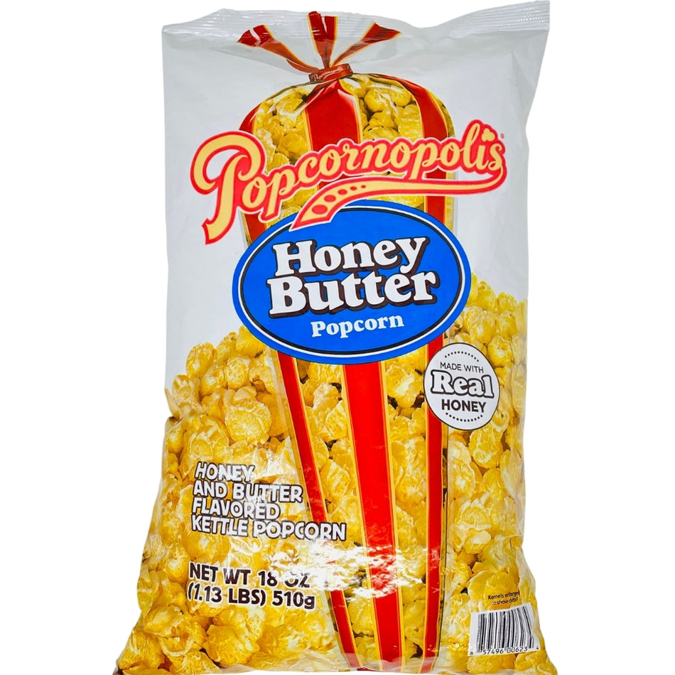 Popcornopolis Honey Butter Popcorn 18oz