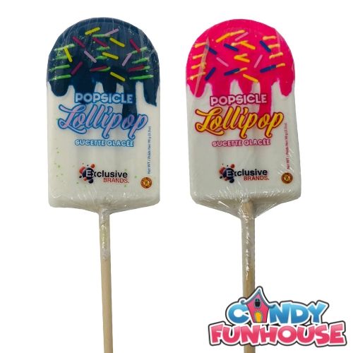 Popsicle Lollipops Red Blue Halal Candy