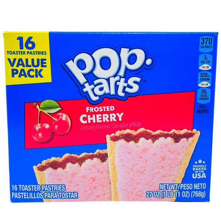 Pop-Tarts Frosted Cherry 16 Pack - 768g