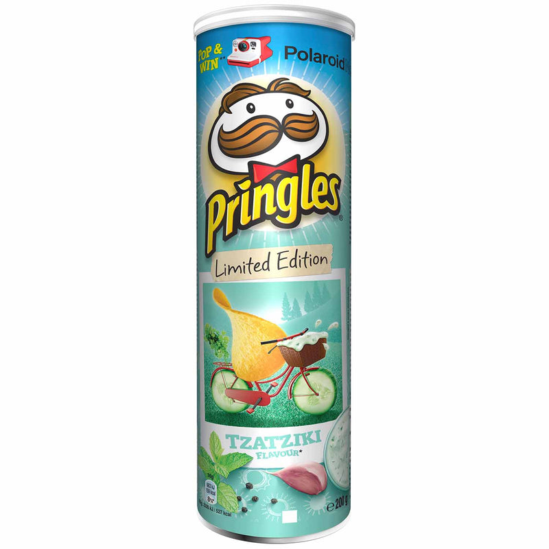Pringles Tzatziki limited edition European greek flavour