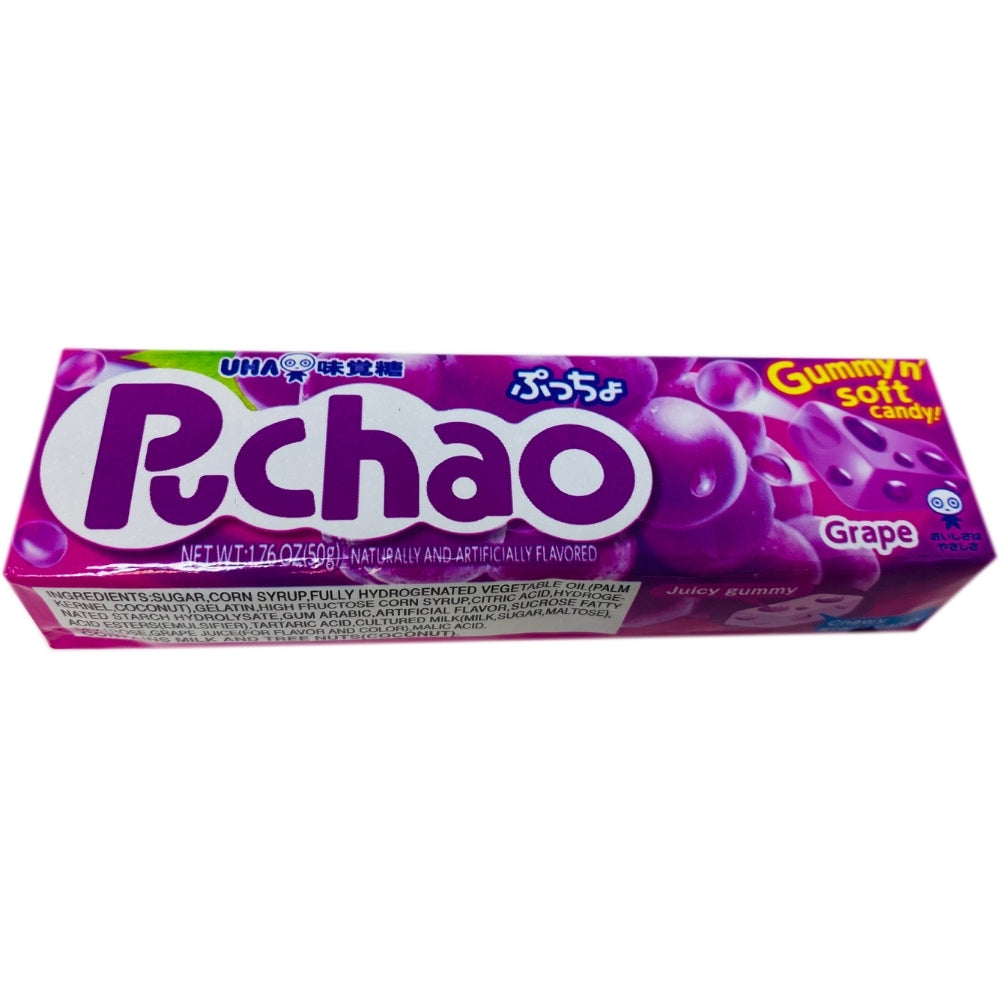 Puchao Grape Gummy n' Soft Candy - 50 g