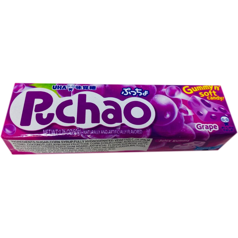 Puchao Grape Gummy n' Soft Candy - 50 g