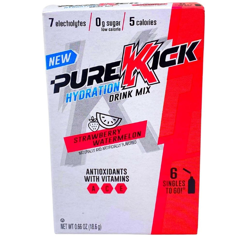 Pure Kick Hydration Singles To Go Strawberry Watermelon