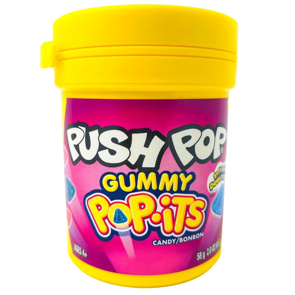 Push Pop Gummy Pop-its - 58g - New Candy from Push Pop