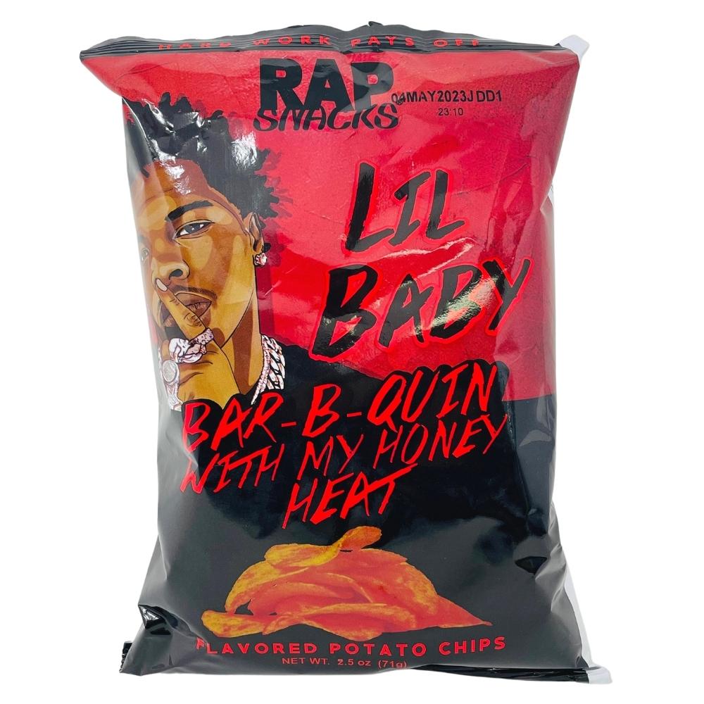Rap Snacks Lil Baby Bar-B-Quin W/ My Honey Heat - 2.5oz