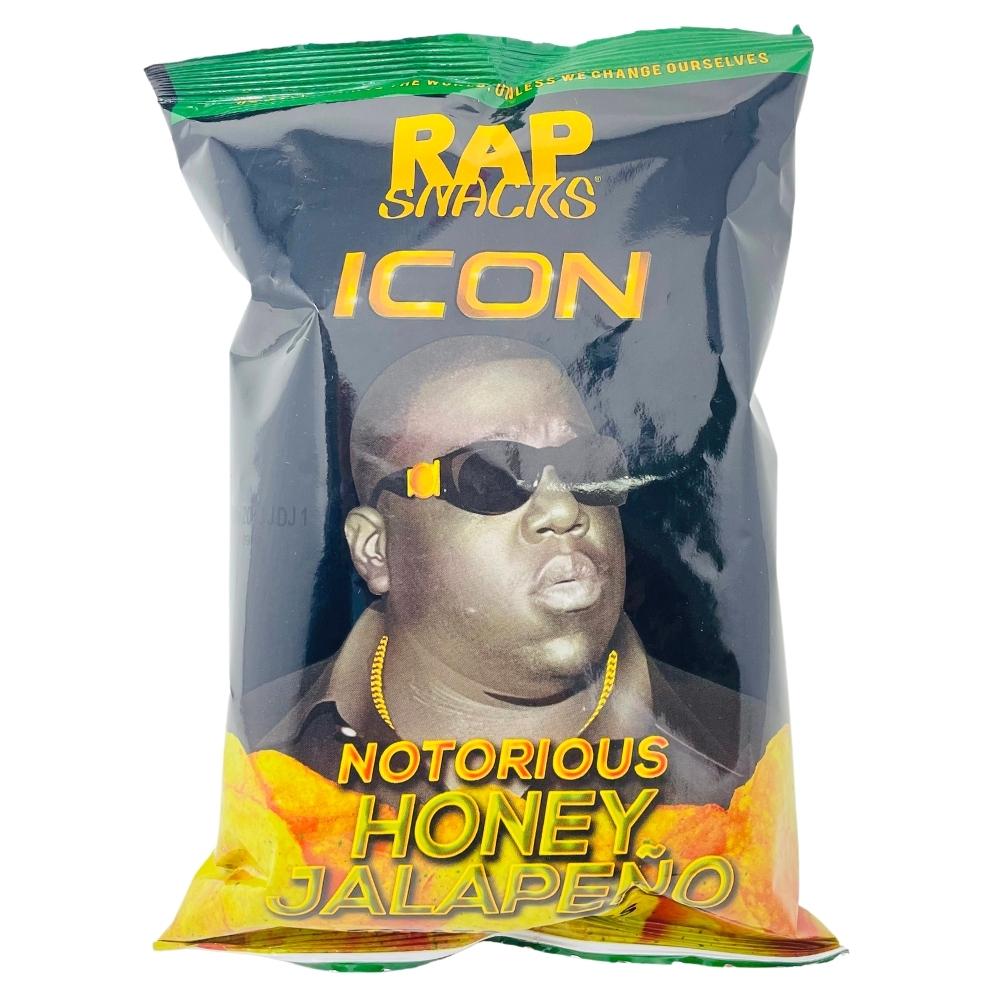 Rap Snacks-The Notorious B.I.G.-ICON Honey Jalapeno Chips - 2.5oz