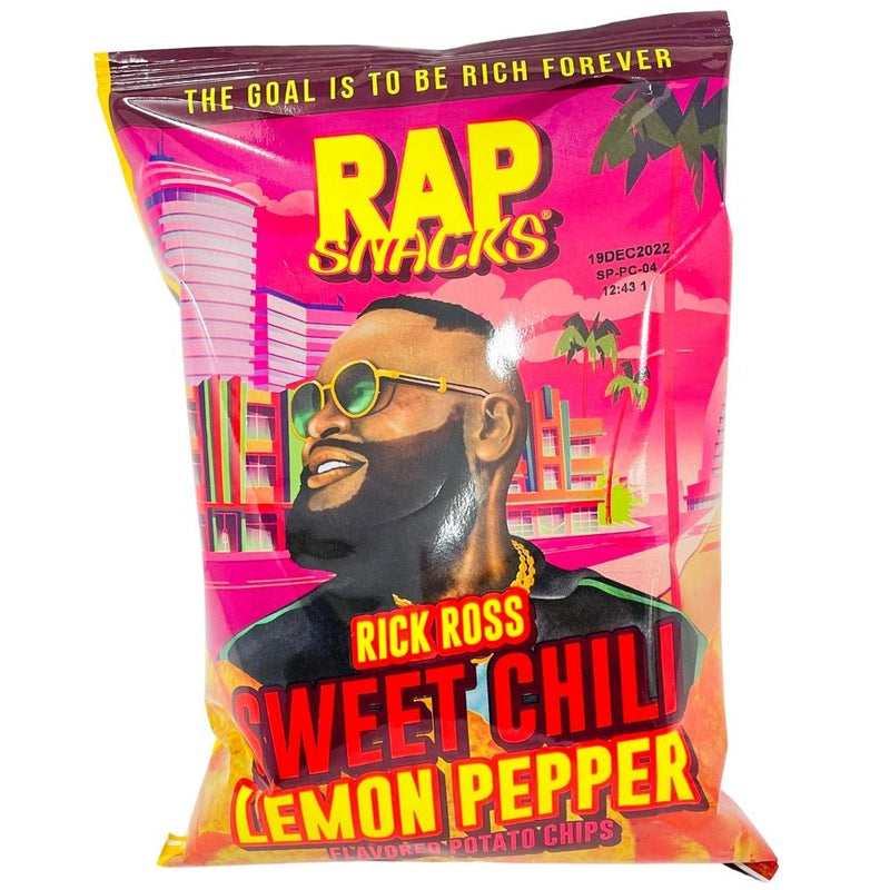 Rap Snacks Rick Ross Sweet Chili Lemon Pepper - 2.5oz