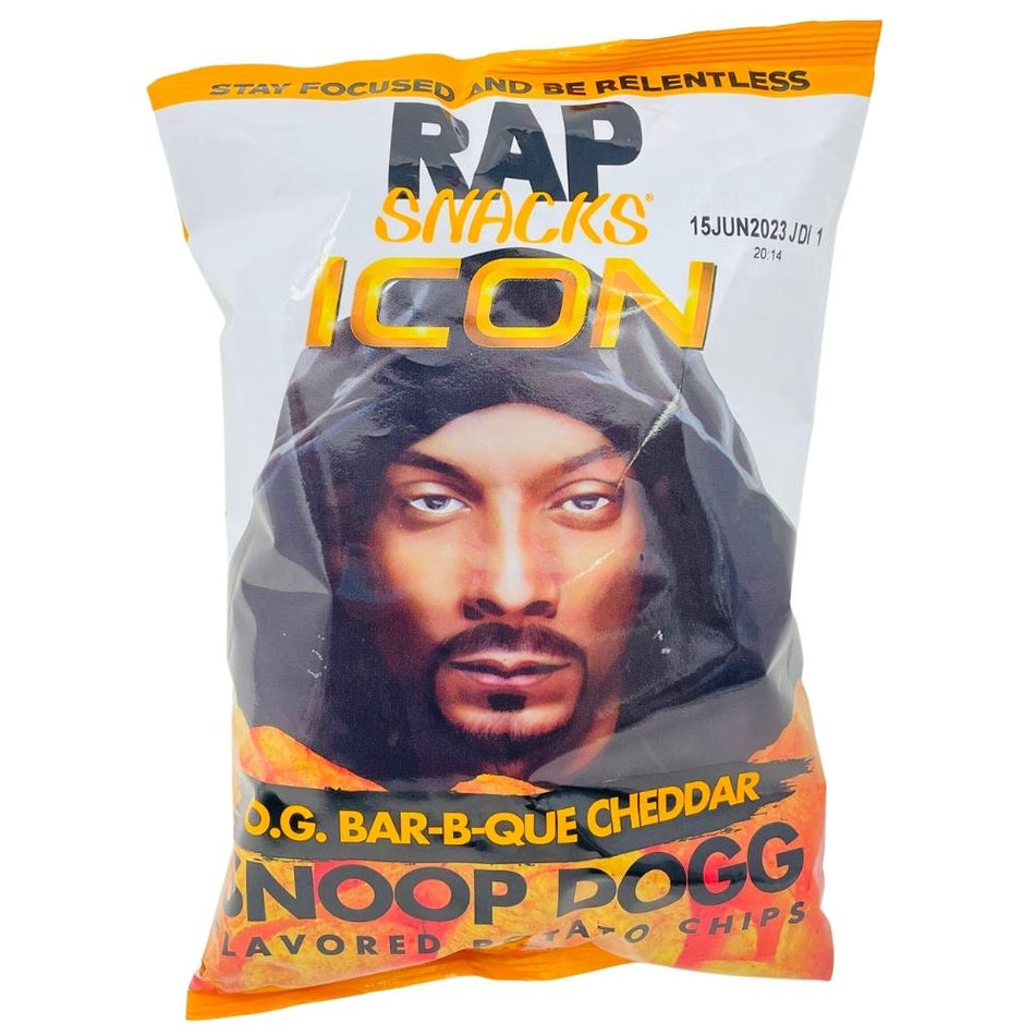 Rap Snacks Snoop Dogg O.G. Bar-B-Que Cheddar - 2.5oz