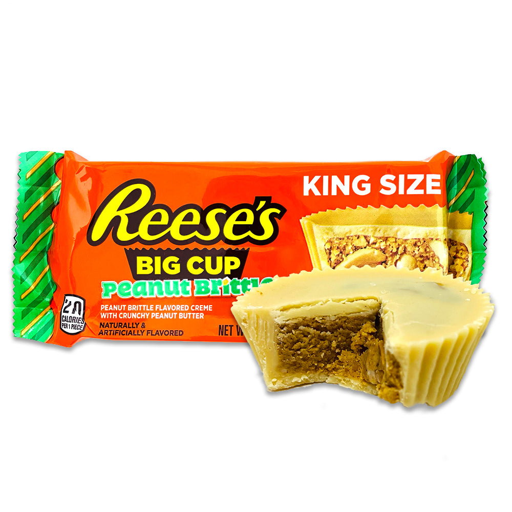 Reese's Big Cup Peanut Brittle King Size - 2.8oz