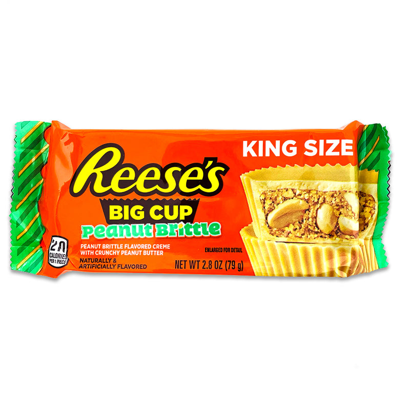 Reese's Big Cup Peanut Brittle King Size - 2.8oz