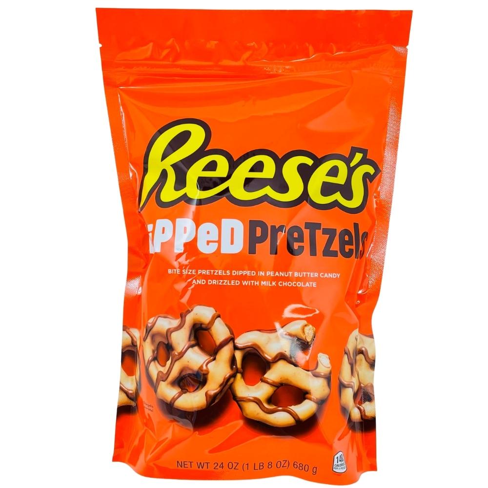 Reese's Dipped Pretzel Large Resealable Bag - 680g