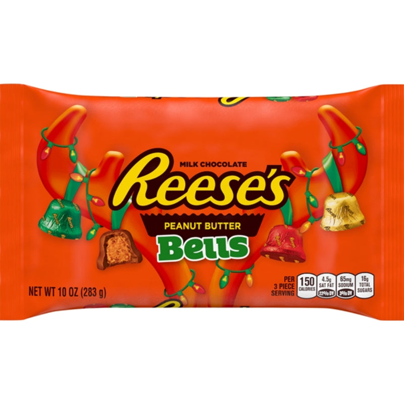 Christmas Reese's Peanut Butter Bells - 10oz
