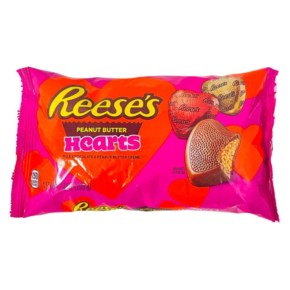 Valentines Reese's Peanut Butter Hearts - 7.4oz