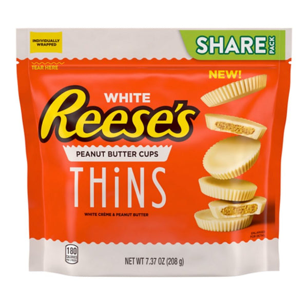 Reeses Thins White Creme Share Pack-208 g