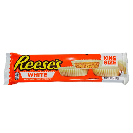 Reese's White  Peanut Butter Cups KING SIZE - 2.8oz