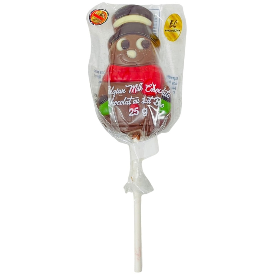 Belgian Milk Chocolate Christmas Lollipops - 25g