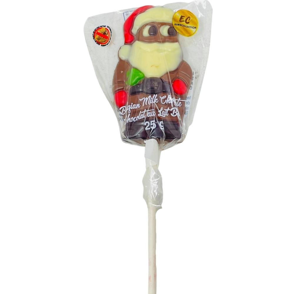 Belgian Milk Chocolate Christmas Lollipops - 25g