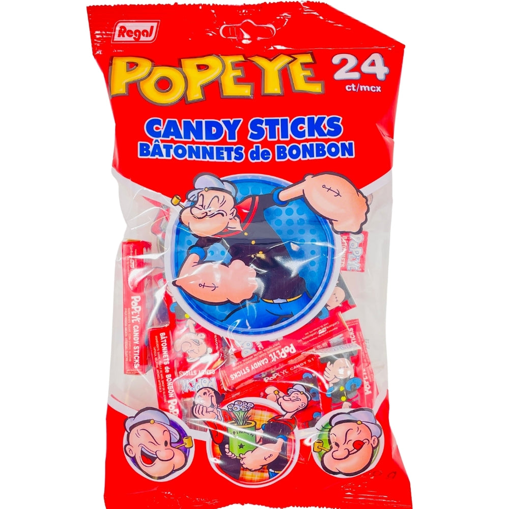 Popeye Candy Sticks  24ct