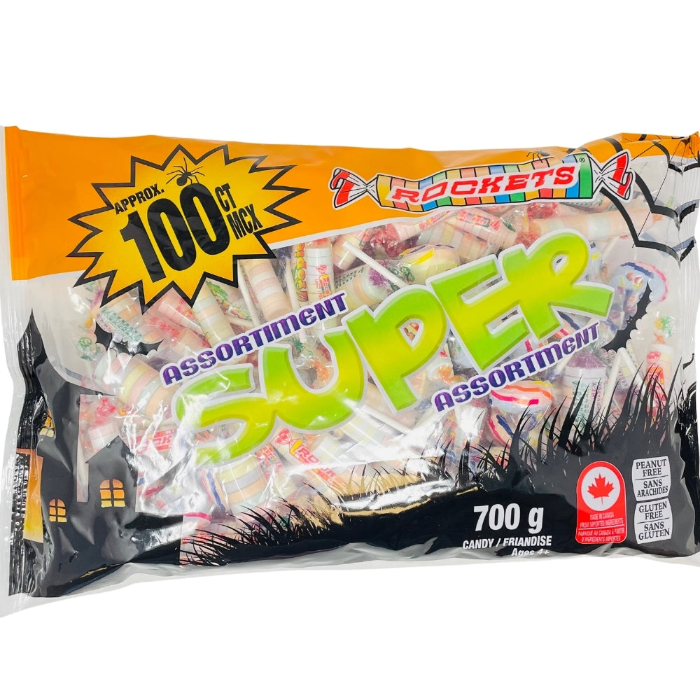 Rockets Super Assortment - 700g | Candy Funhouse – Candy Funhouse CA