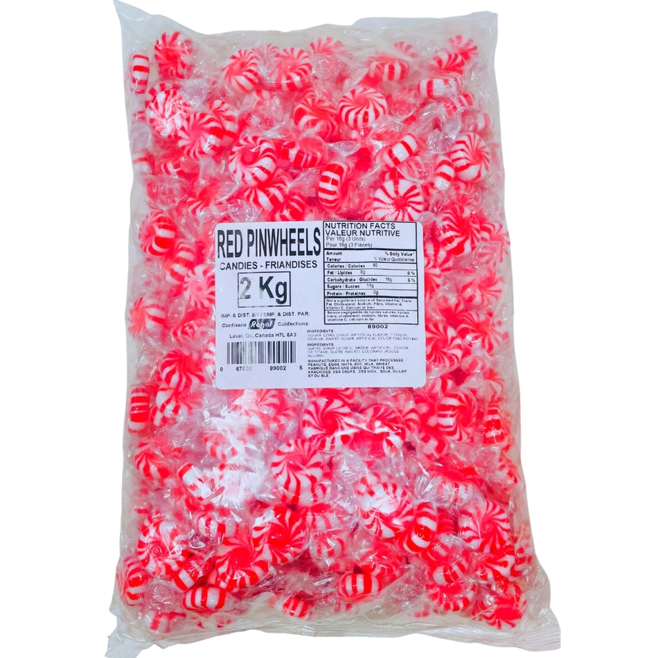 Red Pinwheels - 2kg