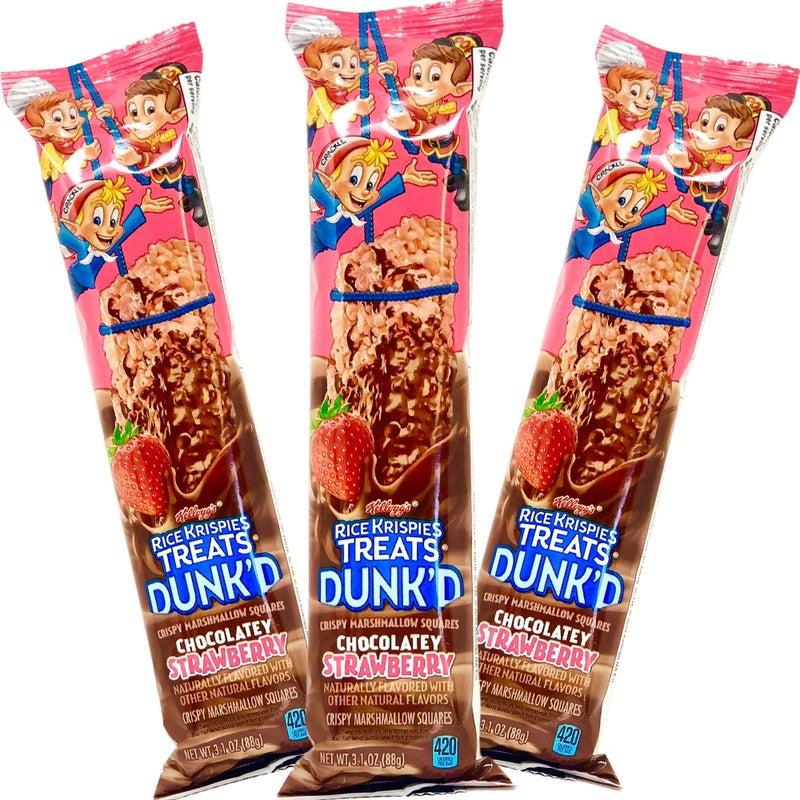 Rice Krispies Treats Dunk'd Strawberry - 3.1 oz jumbo
