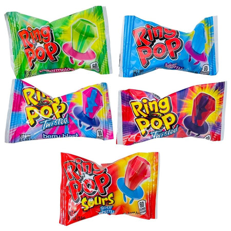 Ring Pop Fruit Flavours - 14g