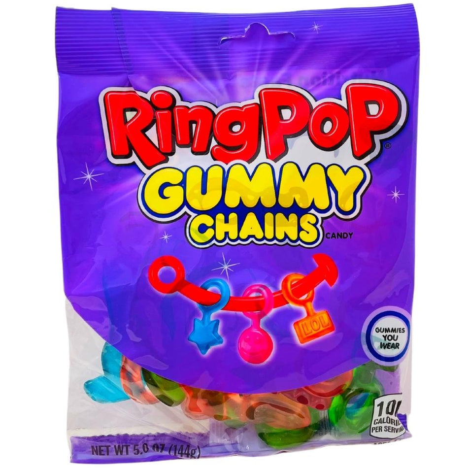 Ring Pop Gummy Chains - 5oz
