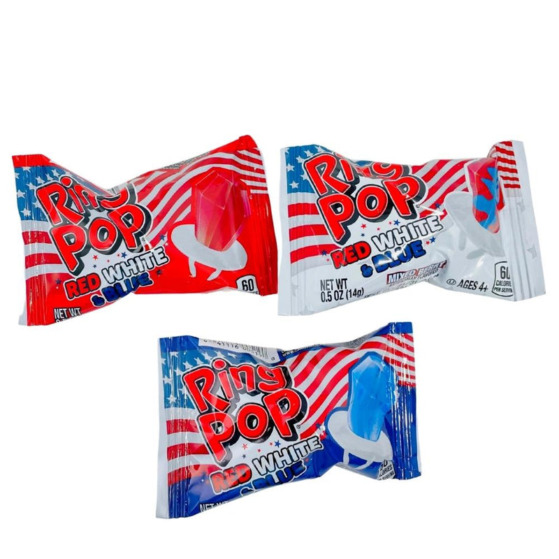 Ring Pop Red White & Blue - .5oz