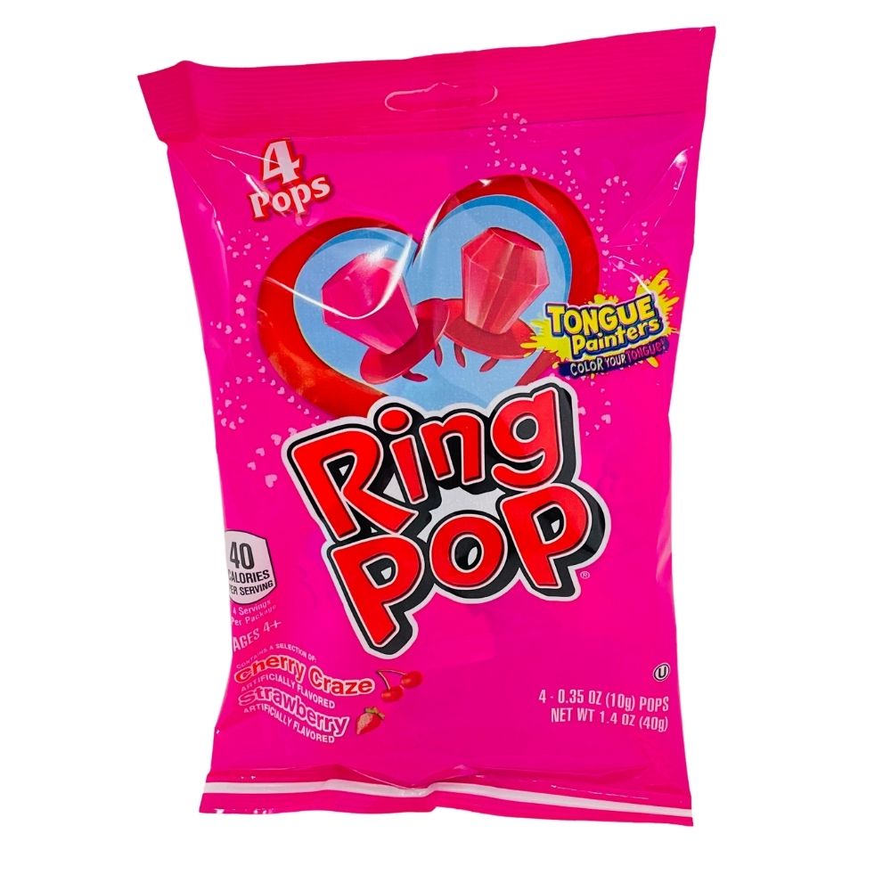 Valentine Ring Pop Valentines Exchange - 3 Pack