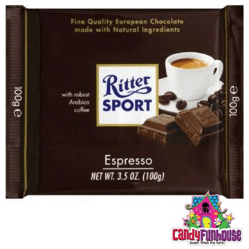 Ritter Sport Milk Chocolate Espresso - Chocolate