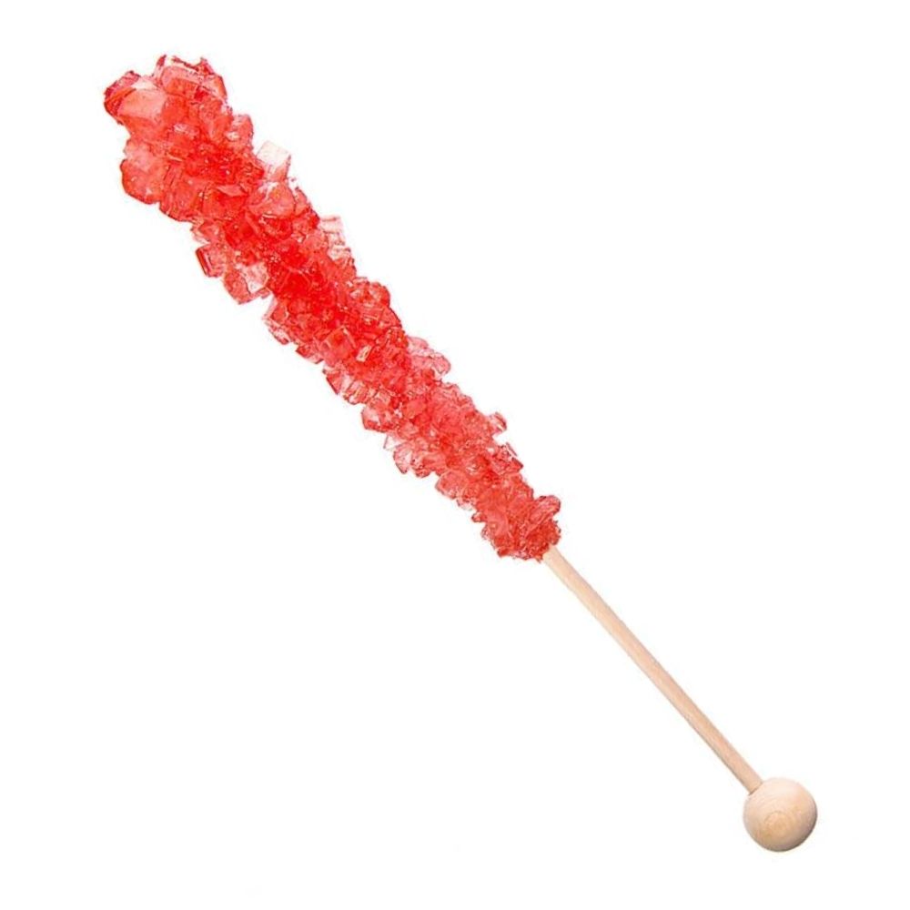 Rock Candy Sticks-Strawberry