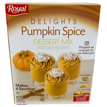 Royal Delights Pumpkin Spice Dessert Mix - 8.82oz