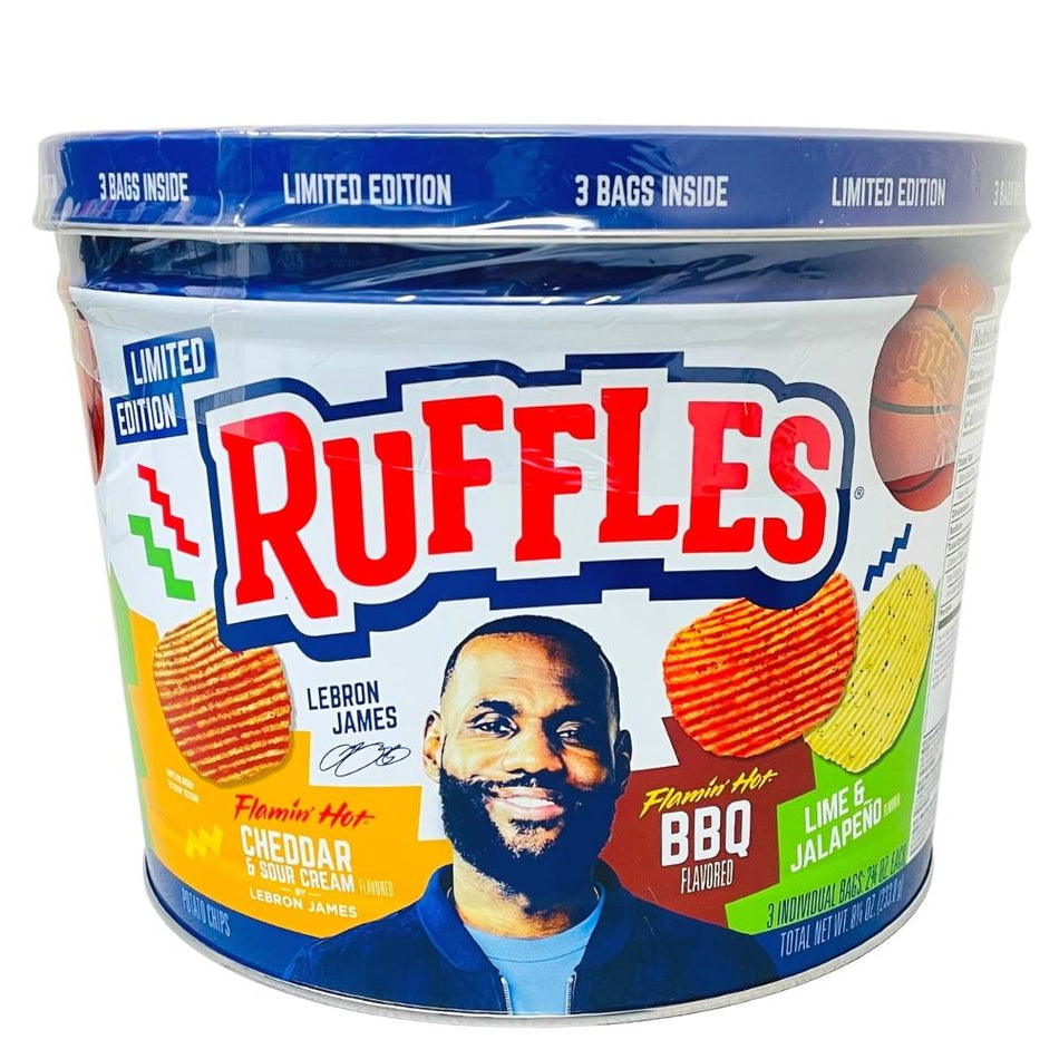 Ruffles Chips Limited Edition Lebron James Tin - 8.25oz