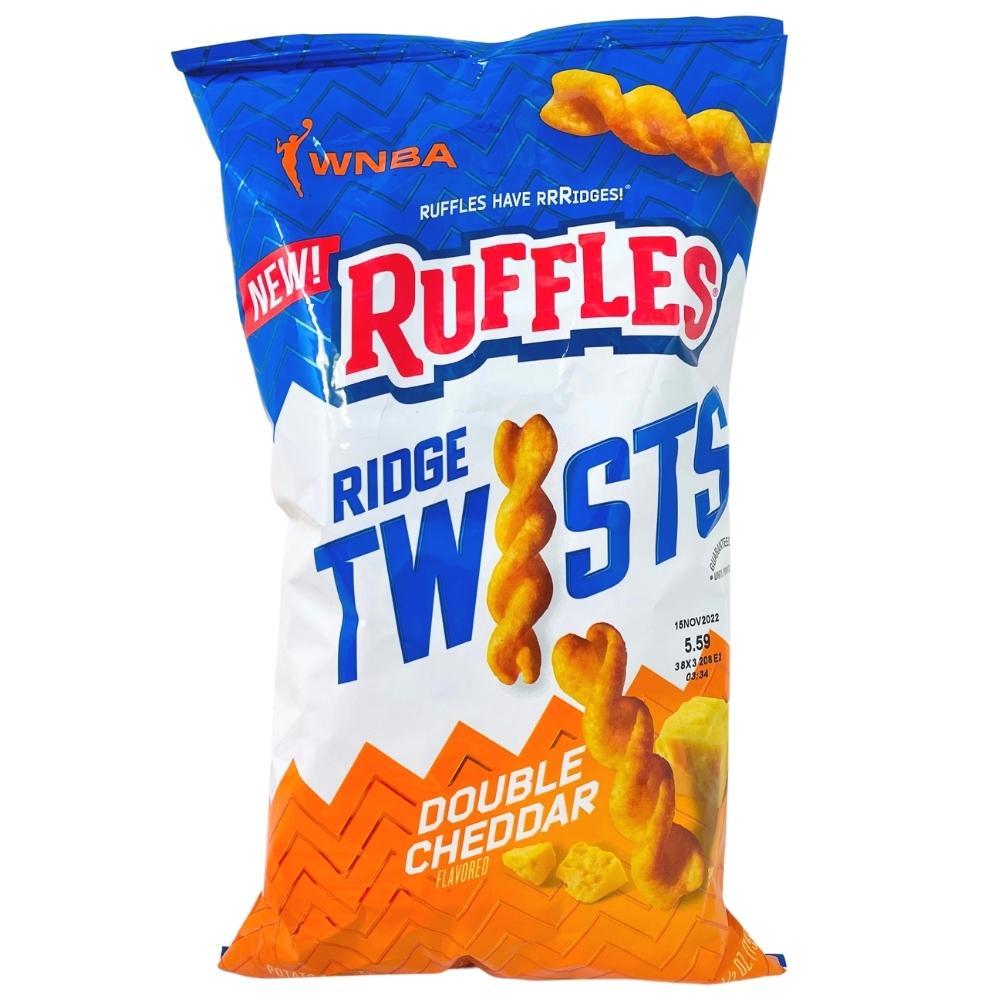 Ruffles Ridge Twists Double Cheddar - 5.5oz