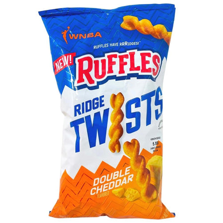 Ruffles Ridge Twists Double Cheddar - 5.5oz