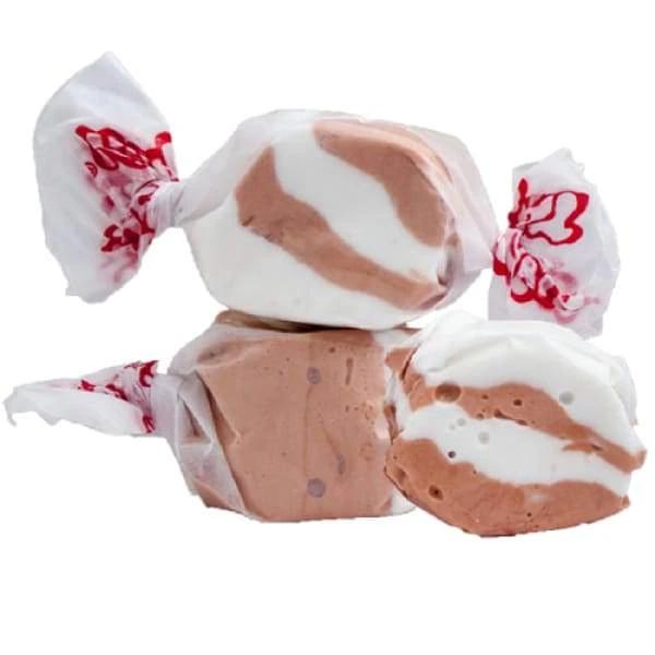 Salt Water Taffy-Coconut Taffy Town 3kg - Brown Bulk Candy Buffet Colour_Brown Colour_White